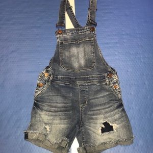 💖70% OFF 💖STS Blue short overalls